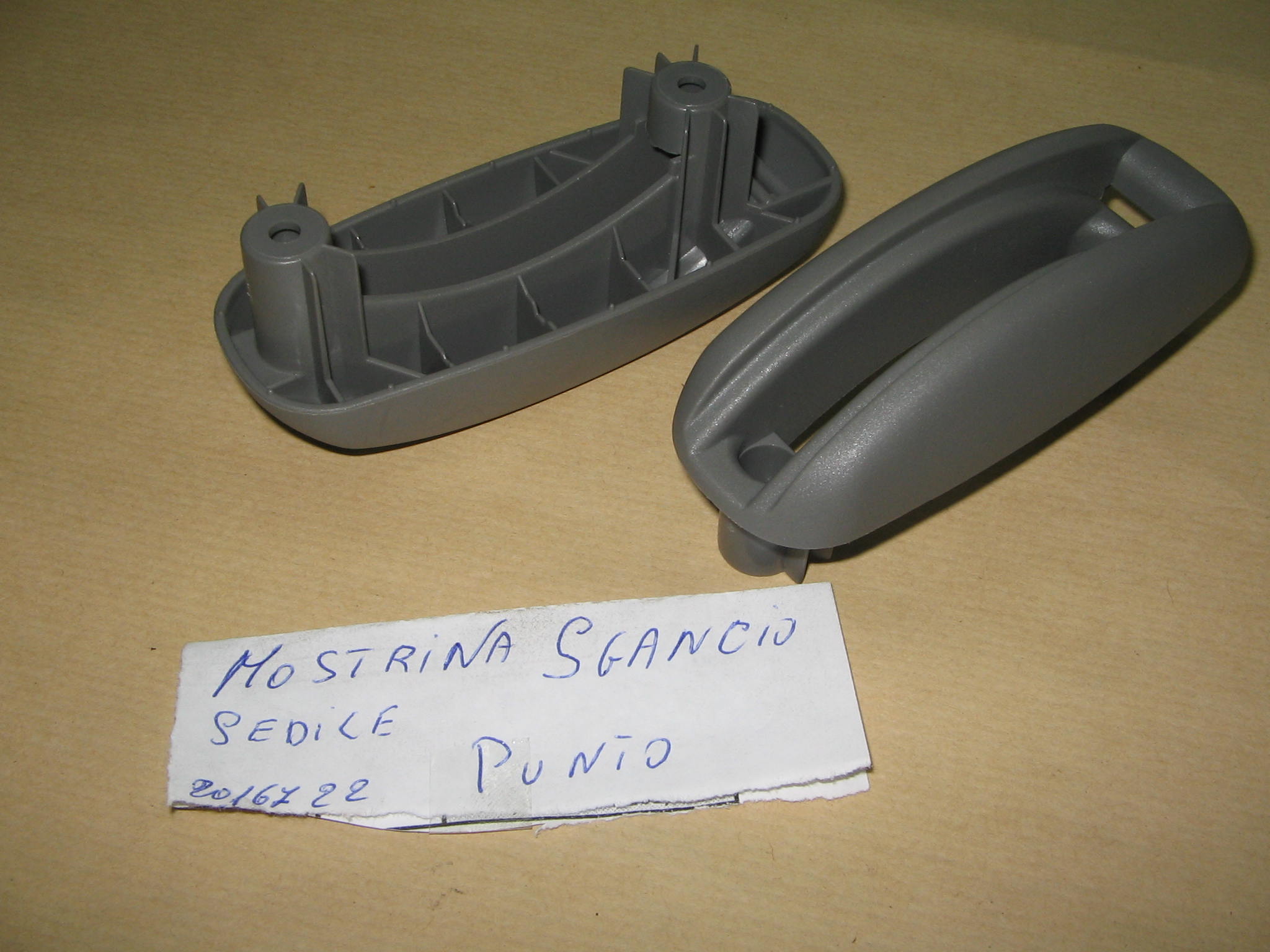 FIAT PUNTO MOSTRINA LEVA SGANCIO SEDILE N.20606